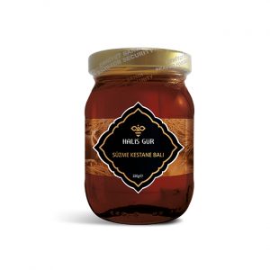 Halis Gür 220 gr Süzme Kestane Balı