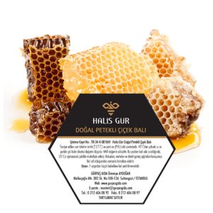 Halis Gür Doğal Petekli Çiçek Balı